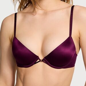 VERY SEXY Smooth Lightly Lined Plunge Demi Bra 32D